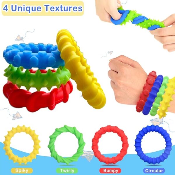16 Pcs Squishy Sensory Fidget Toys for Kids Toddlers | Shape Learning Textured & Calming Sensory Toys for Autistic Children Special Needs | Squishy Sensory Toys for Autism, ADHD Brand: PSVLIOEY 4.8 4.8 out of 5 stars   (12) | Search this page - Image 5
