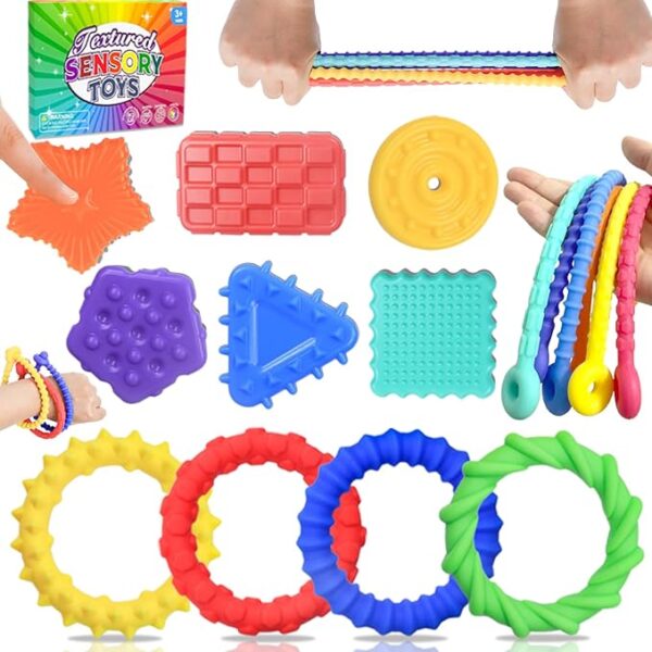 16 Pcs Squishy Sensory Fidget Toys for Kids Toddlers | Shape Learning Textured & Calming Sensory Toys for Autistic Children Special Needs | Squishy Sensory Toys for Autism, ADHD Brand: PSVLIOEY 4.8 4.8 out of 5 stars   (12) | Search this page
