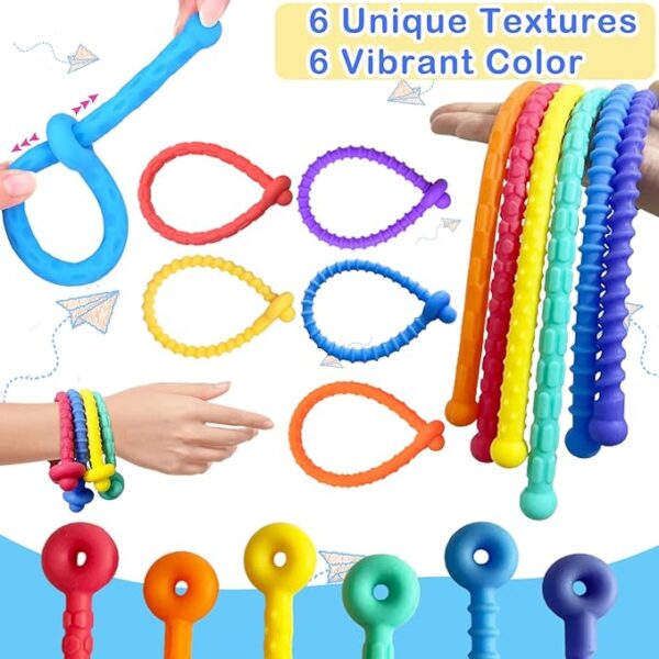 16 Pcs Squishy Sensory Fidget Toys for Kids Toddlers | Shape Learning Textured & Calming Sensory Toys for Autistic Children Special Needs | Squishy Sensory Toys for Autism, ADHD Brand: PSVLIOEY 4.8 4.8 out of 5 stars   (12) | Search this page - Image 4