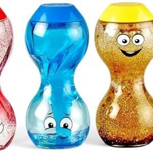 Express Your Feelings Sensory Bottles- Primary Emotions, Toddler Sensory Toys, Quiet Fidget Toys, Play Therapy Toys, Calm Down Corner Supplies, Calming Corner, Social Emotional Learning