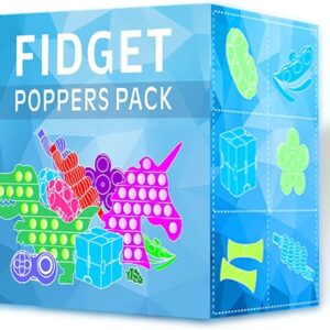 Fidget Toys, 120 Pack Fidgets Set Stocking Stuffers for Kids Party Favors Autism Sensory Toy Bulk Adults Kids Boys Girls Teens Stress Autistic ADHD Anxiety Carnival Treasure Classroom Prizes