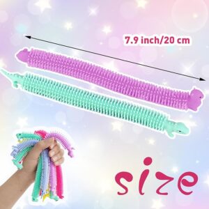 50 PCS Stretchy Fidget Toy,Sensory Fidget Stretch Toys,Colorful Sensory Stress Fidget Toys for Kids and Adults Stress Relief,Goodie Bag Fillers,Party Favor